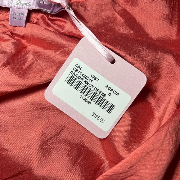 Calypso St Barth NWT 100% Silk Sailor Knot Mini Dress in Acacia Small - Picture 4 of 6